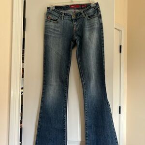Vintage Miss Sixty Flare Jeans in Classic Blue size 27